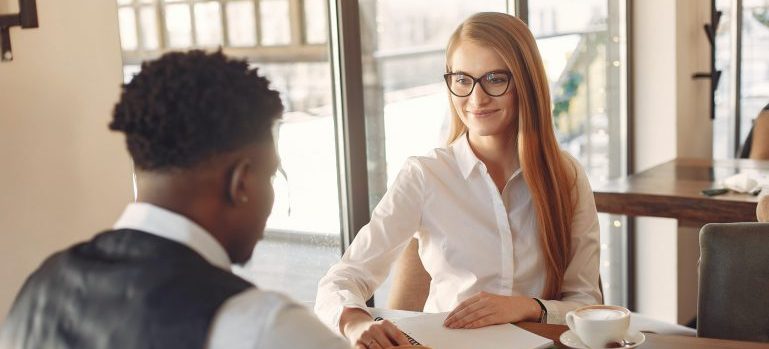Picture of a job interview