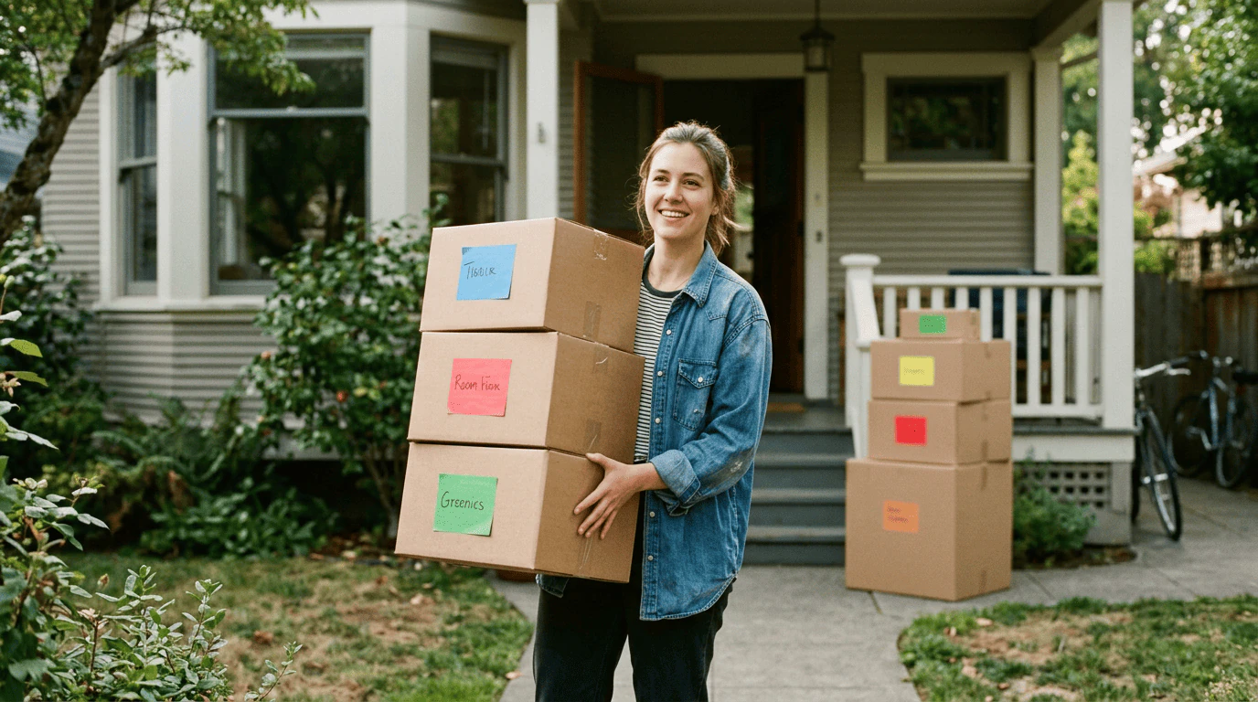 Moving Box Labels System That Actually Works
